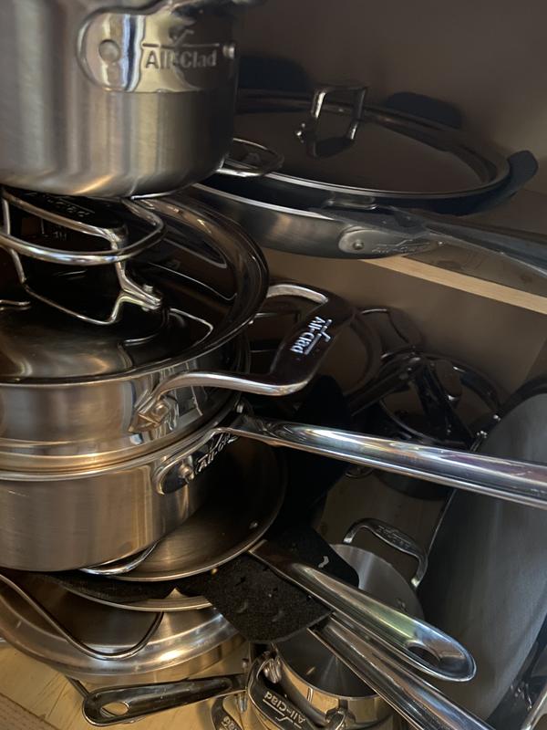 All-Clad Pot Protectors with D5 Cookware