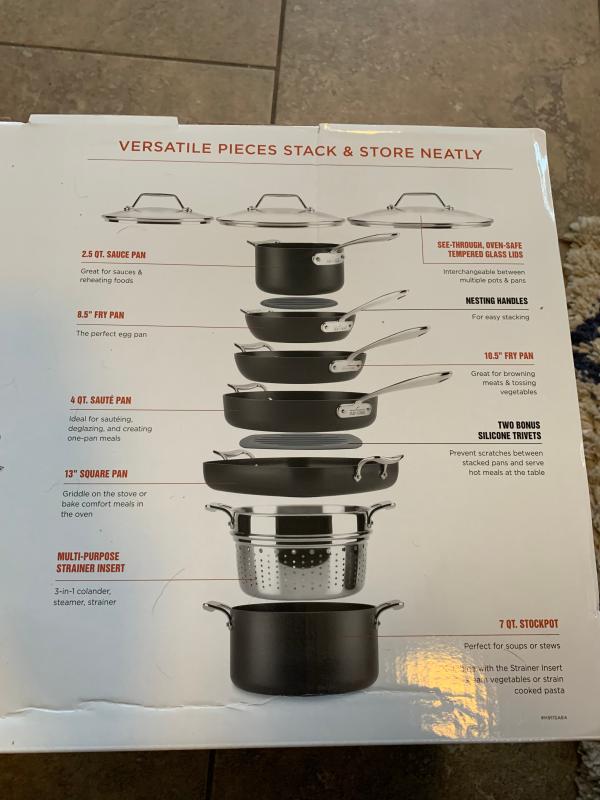 Customer photo for "Favorite new pans"