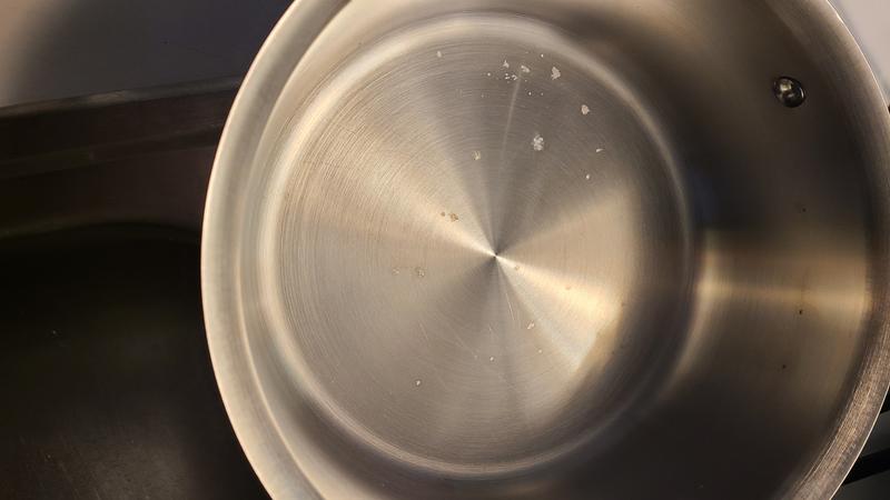 white spots everywhere on bottom and around sides