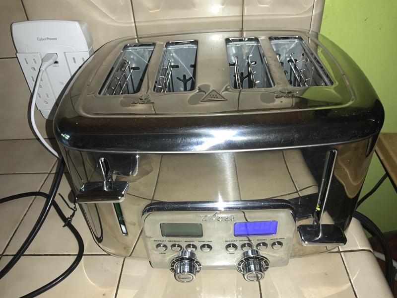 4 Slice Toaster Stainless Steel Digital I All Clad