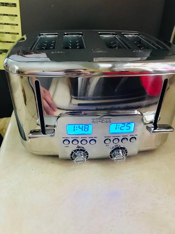 All-Clad 4 Slice Digital Stainless Steel Toaster 