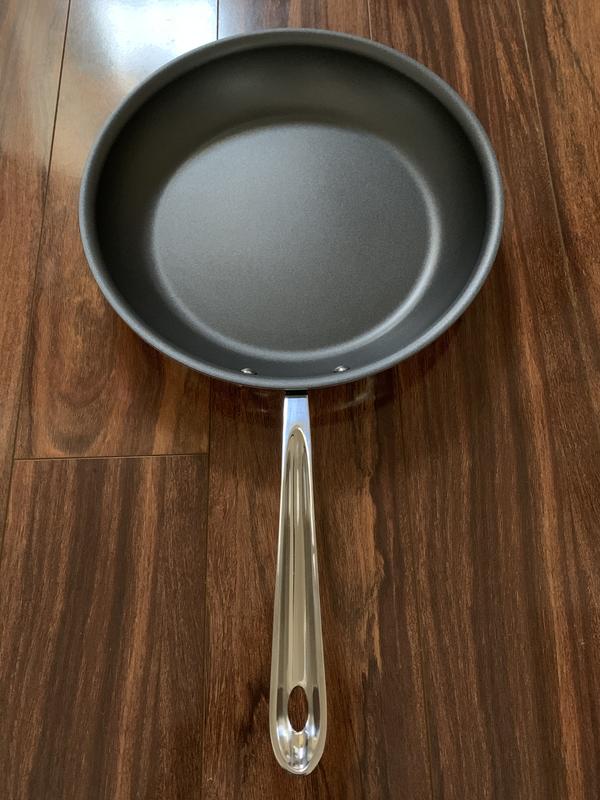 All-Clad SD551112 NS R1 D5 Stainless Polished 10.5 Nonstick Omelette Pan 5-Ply Bonded Construction