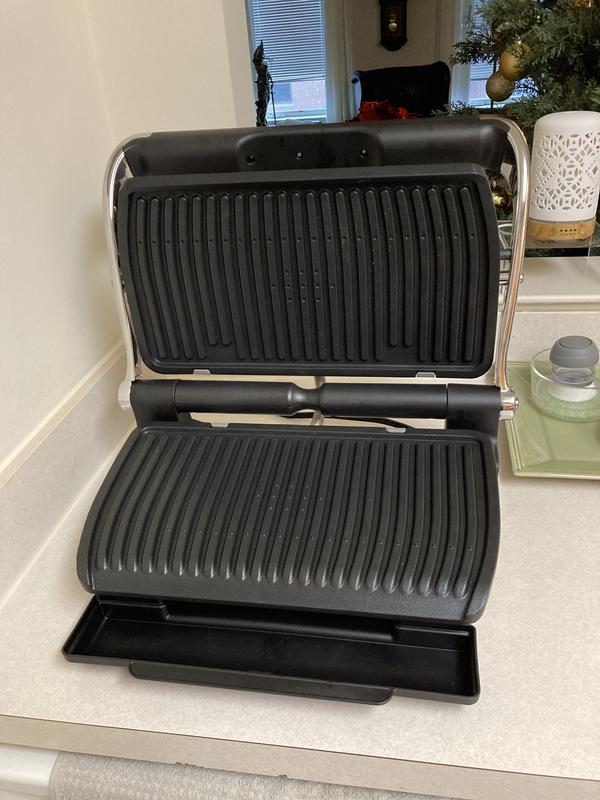 All-Clad AutoSense Stainless Steel Indoor Grill, Panini Press XL Automatic  Cooking 1800 Watts Smokeless, Removable Plates - AliExpress