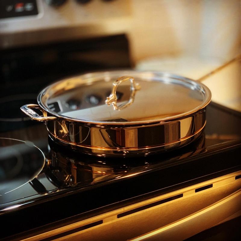 All-Clad, Copper Core Covered Sauté Pan - Zola