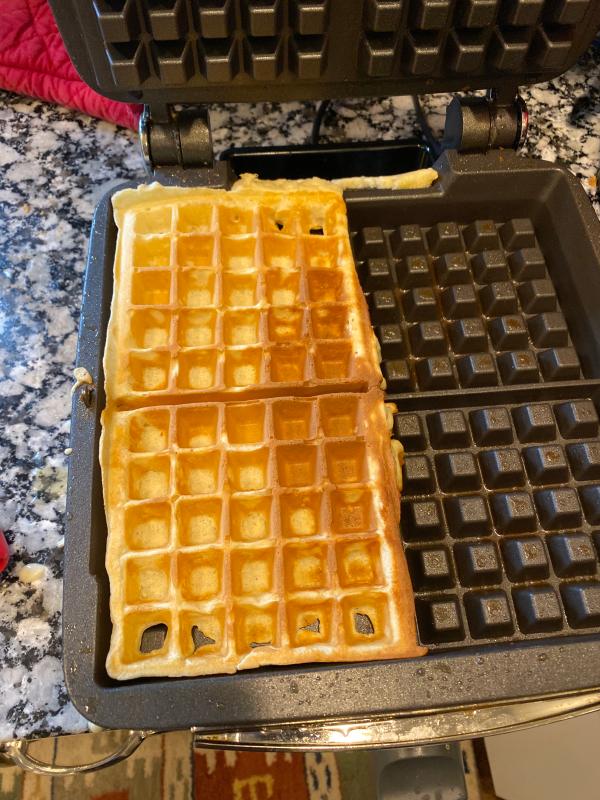 all clad waffle iron directions