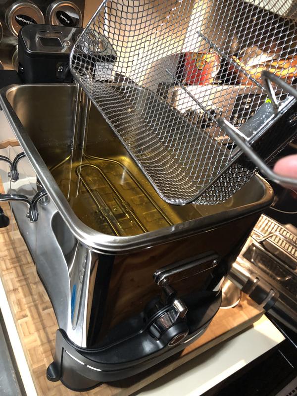 EZ Clean Deep Oil Fryer, Deep Fryer with Oil Filtration