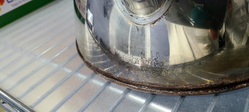 All-Clad A4443-8310 Rusted Through Stainless Steel Kettle