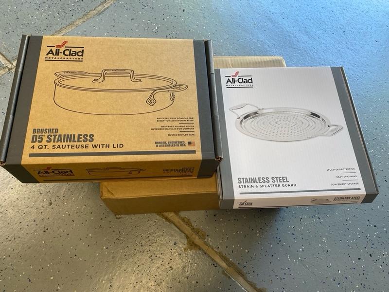 Customer photo for "High Quality cookware from All-Claud."