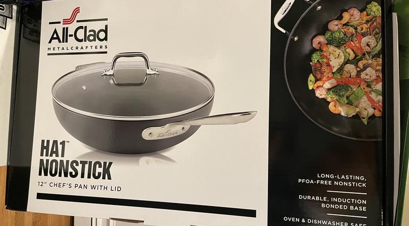 All-Clad HA1 Hard Anodized Nonstick Cookware Set 13 Piece  Induction Oven Broiler Safe 500F, Lid Safe 350F Pots and Pans Black: Home &  Kitchen