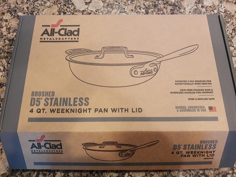 4-Quart BD5 Stainless Steel Weeknight Pan I All-Clad