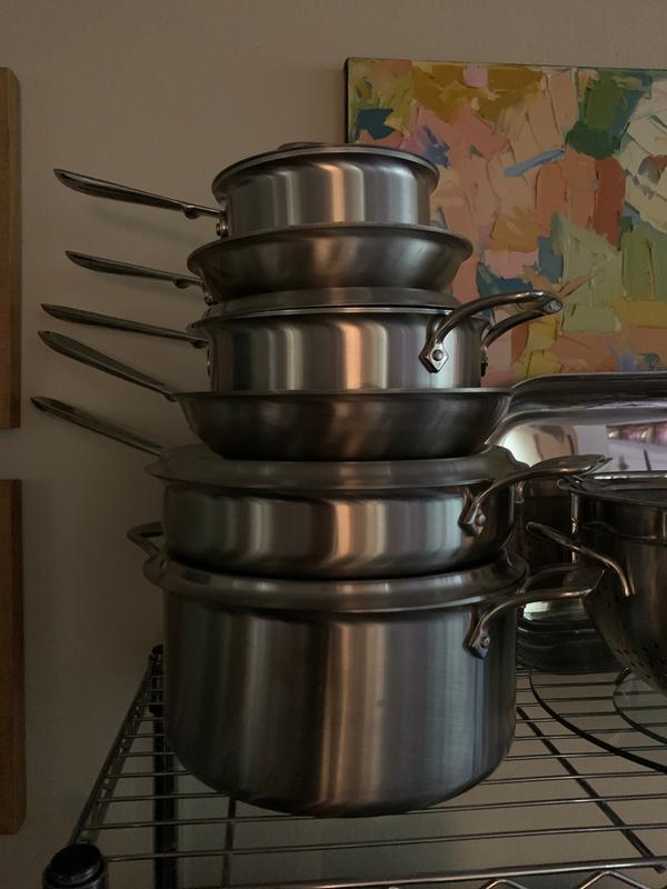 Customer Reviews AllClad d5® Brushed Stainless Steel 10Piece