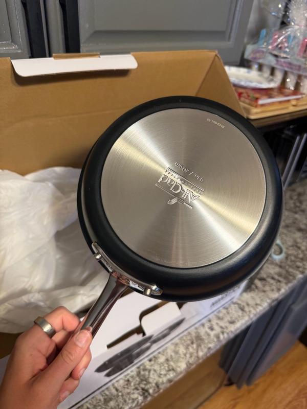All Clad NS Pro Nonstick Three Piece Cookware