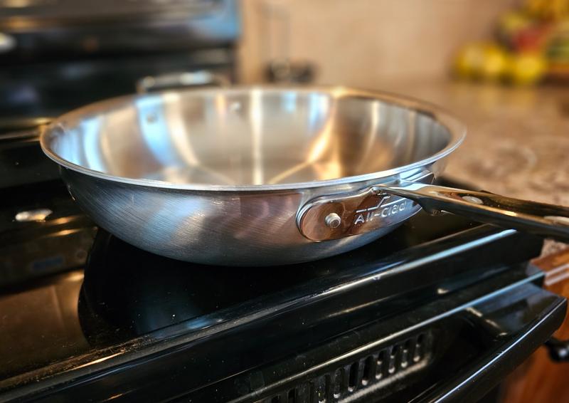 All-Clad d3 Stainless 4-Qt. Weeknight Pan with Lid + Reviews