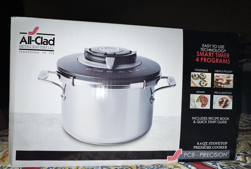 All-Clad Precision 8.4-Quart Stainless Pressure Cooker - Second Quality