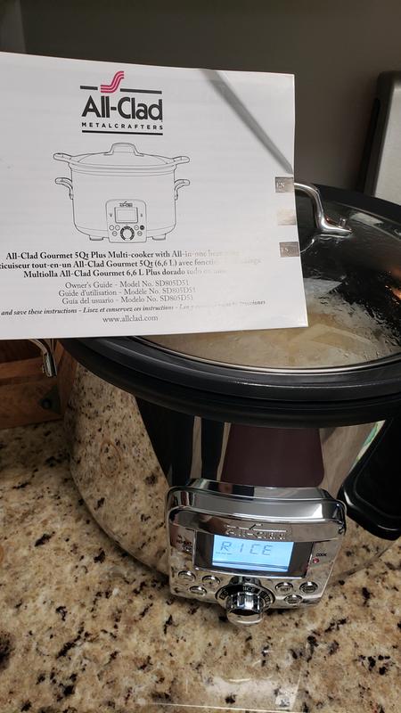 All-Clad 5-Qt. Gourmet Plus Electric Slow Cooker