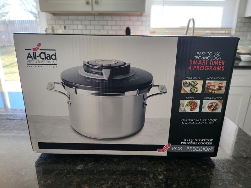 All-clad Precision 8 Qt. Stovetop Pressure Cooker, Cookers & Steamers, Furniture & Appliances