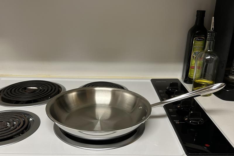 All-Clad D3 Tri-Ply Stainless Steel Fry Pan; 3 Sizes on Food52