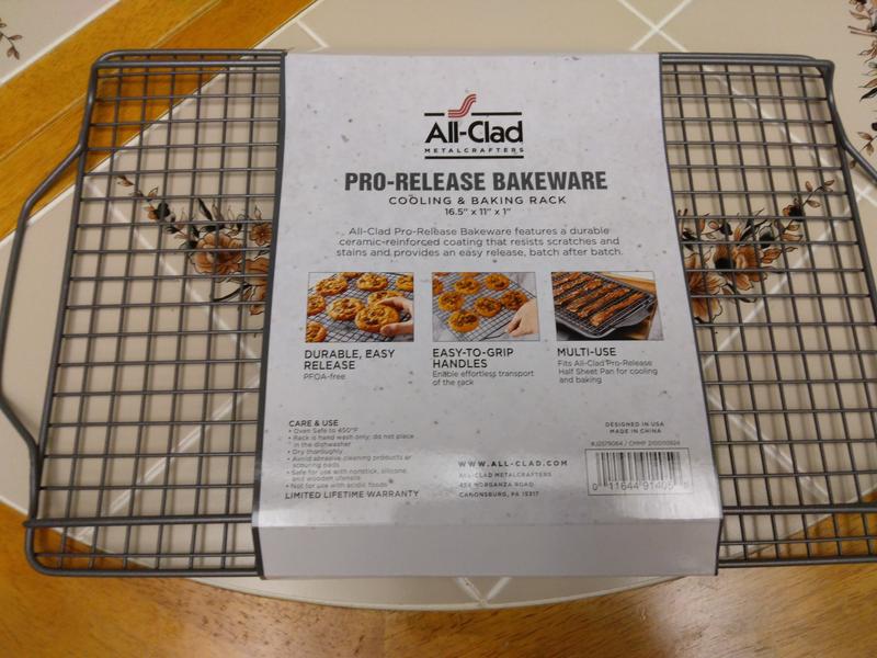 All-Clad Pro-Release Half Sheet With Cooling and Baking Rack +