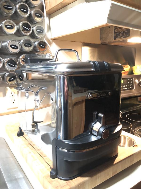 All-Clad Electrics Stainless Steel Deep Fryer with Basket 3.5