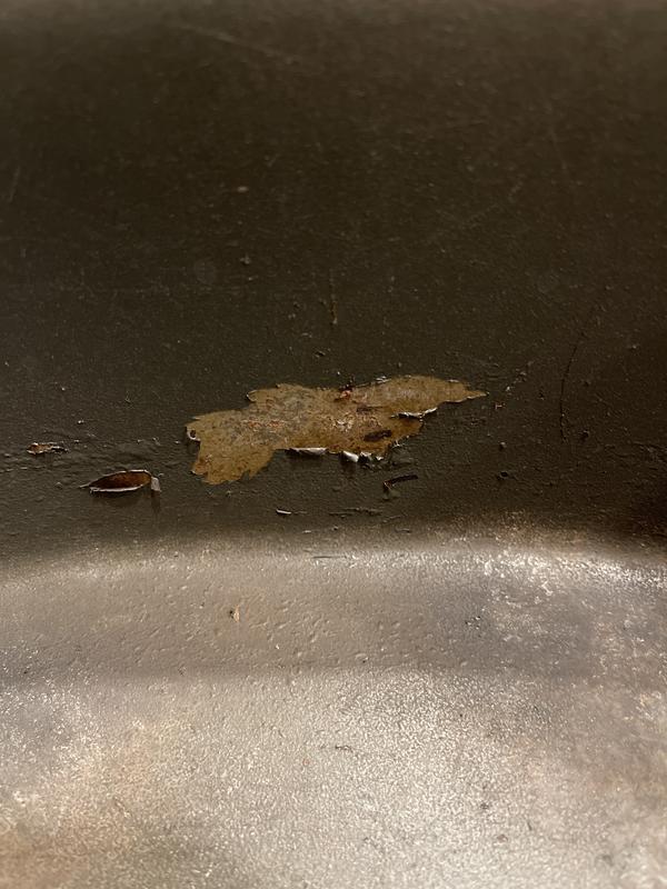 Peeling and bubbling of nonstick coating