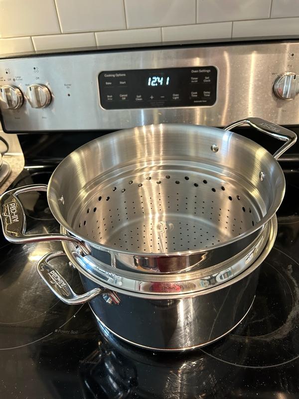 All-Clad Copper Core 8-Qt Pentola with Multipot Insert