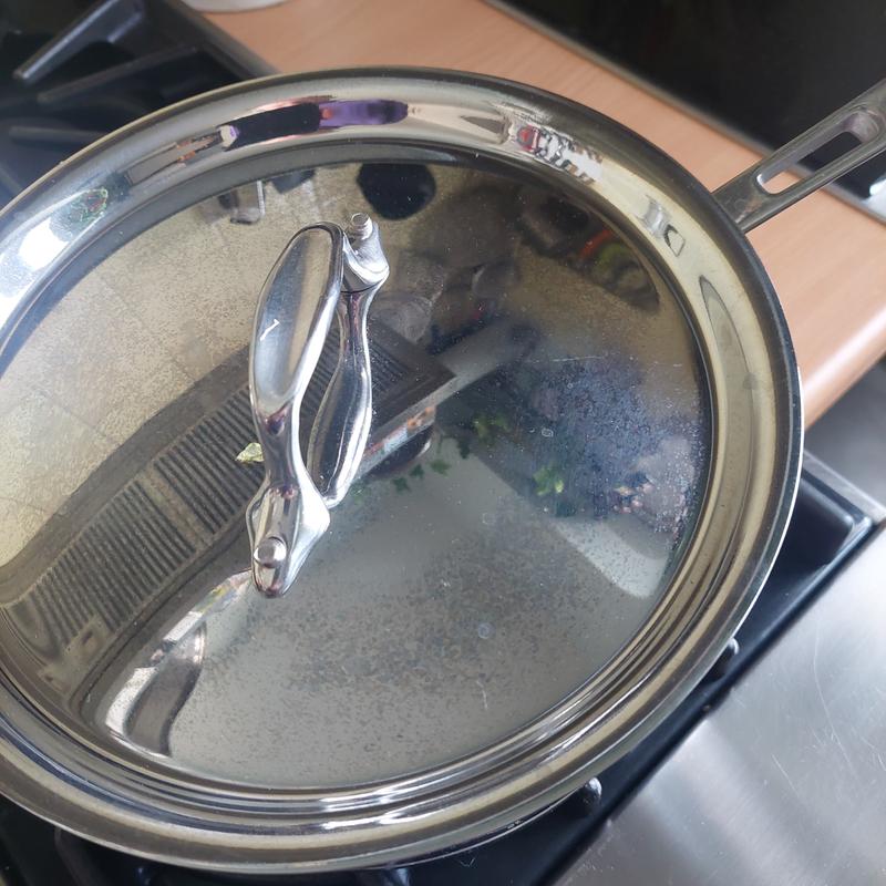 All-Clad TK™ 5-Ply Copper Core 3-qt sauce pan with Lid. It's a Perfect  Match