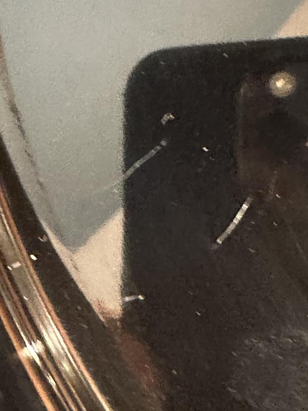 Customer photo for "Scratched"