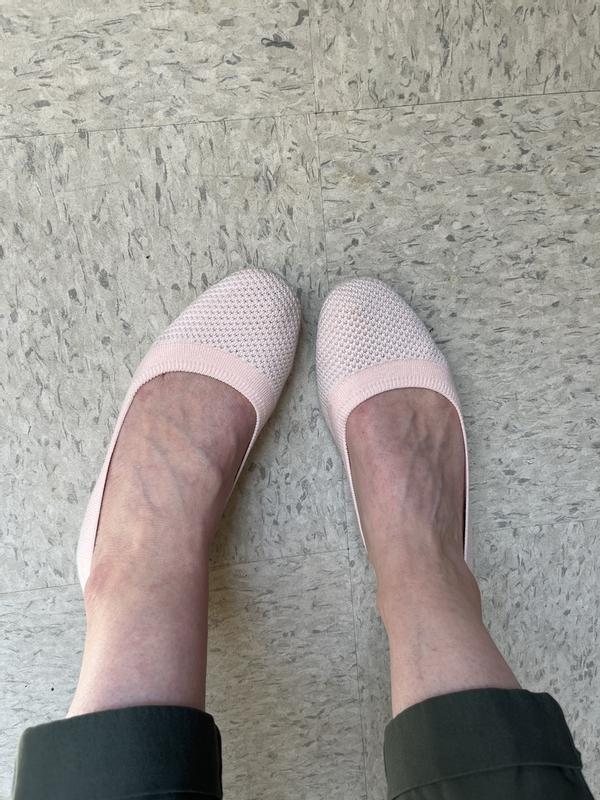 Customer photo for "Comfy and supportive + cute and good for the planet!"