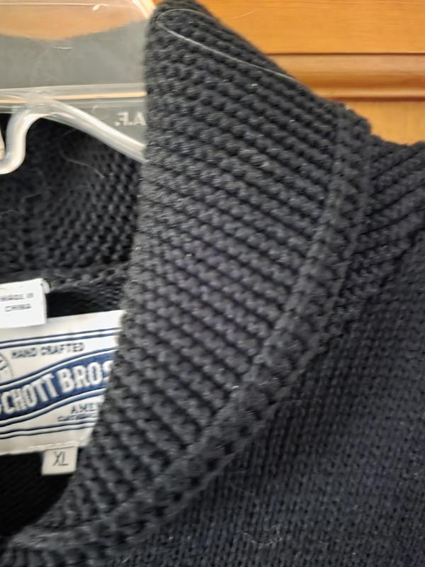 Schott® N.Y.C. Zip-front Shawl Collar Cardigan | Men's Sweaters