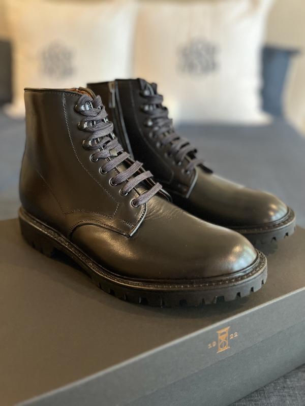 Higgins Zip Boot, Black