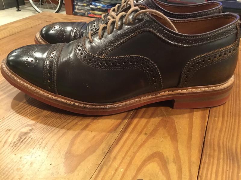 ALLEN EDMONDS 2足セット Park Avenue Oxford Dress Shoe with Combination Tap Sole