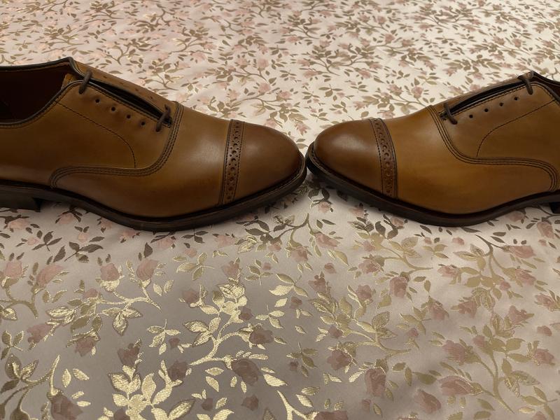 Fifth Avenue Cap-toe Oxford Dress Shoe with Dainite Sole  display picture 1