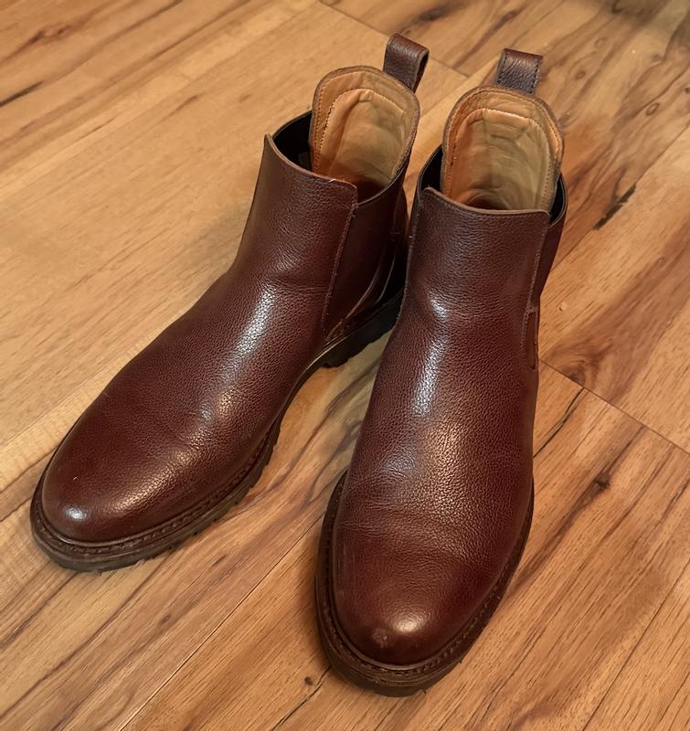 Customer photo for "Runs Large, but Great Chelsea"