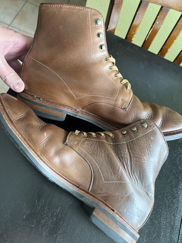Higgins Mill Shell Cordovan Leather Boot | Men's Boots