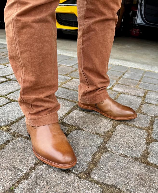 Tompkins Shearling Zip-up Boot | Men's Boots | Allen Edmonds