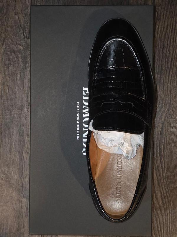 Customer photo for "Beautiful finished Croc Penny Loafer"