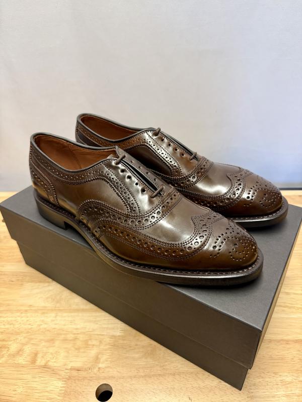 Cambridge Shell Cordovan Wingtip Dress Shoe | Men's Dress | Allen