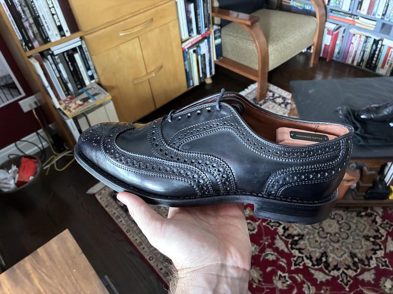 Cambridge Shell Cordovan Wingtip Dress Shoe | Men's Dress | Allen