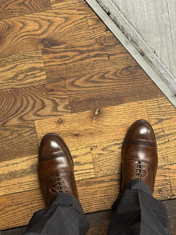 Fifth Avenue Cap-toe Oxford Dress Shoe with Dainite Sole