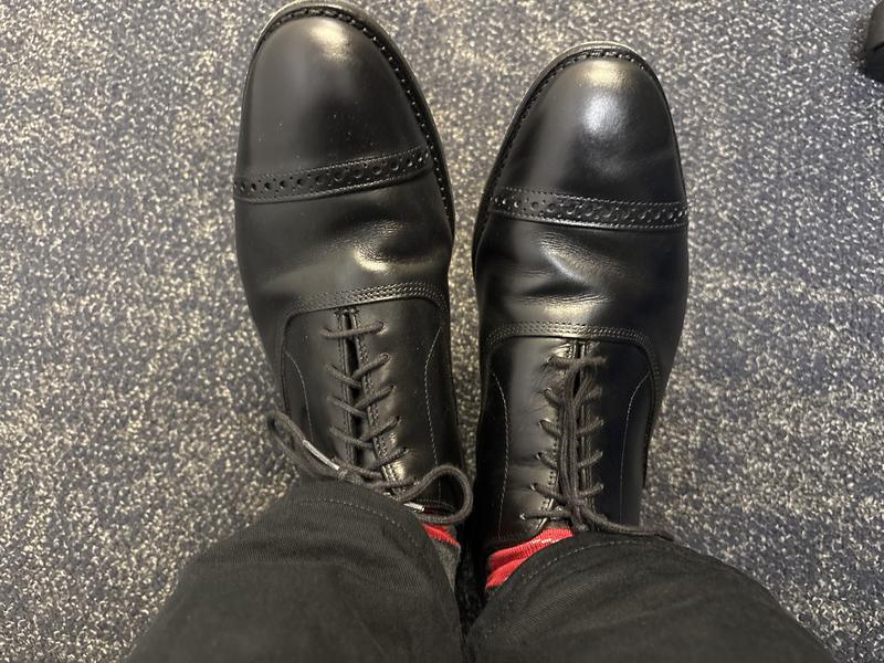 Customer photo for "Great shoes with only a minor manufacturing error"