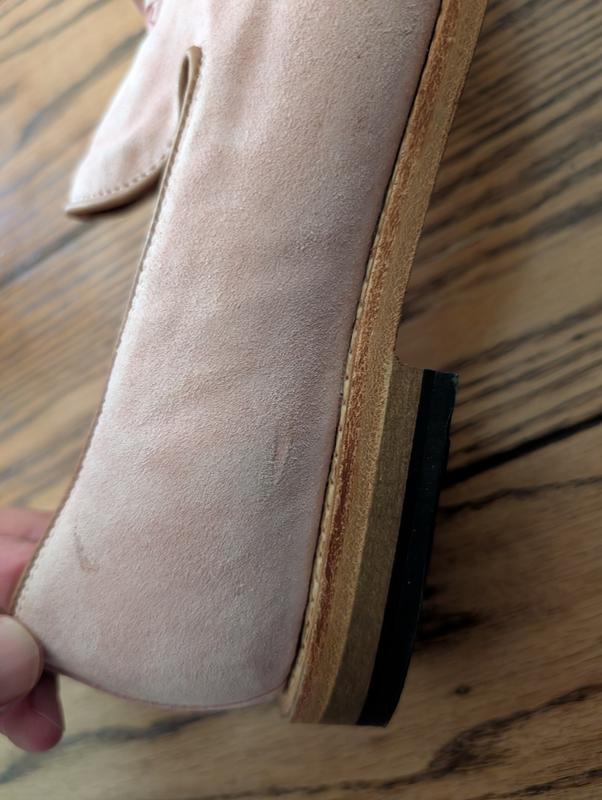 Customer photo for "Warped and stained on arrival"