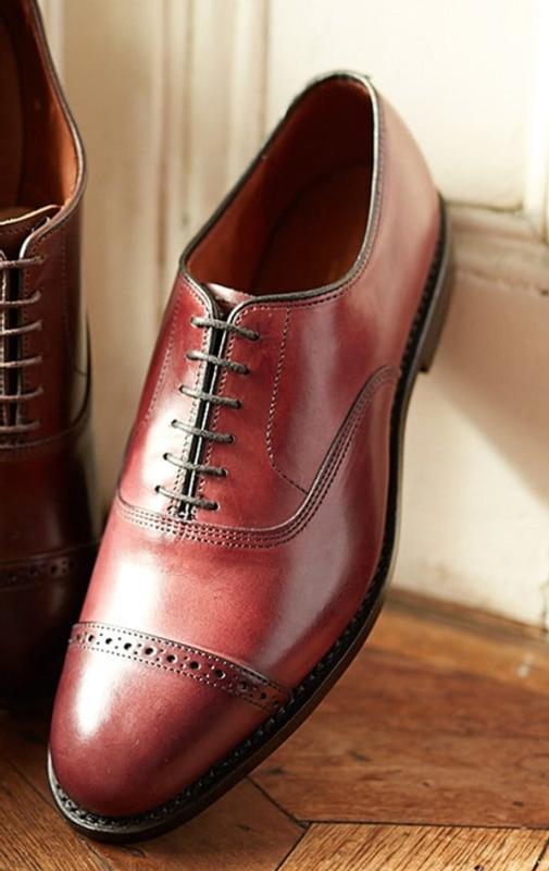 Allen edmonds fifth avenue oxblood hot sale