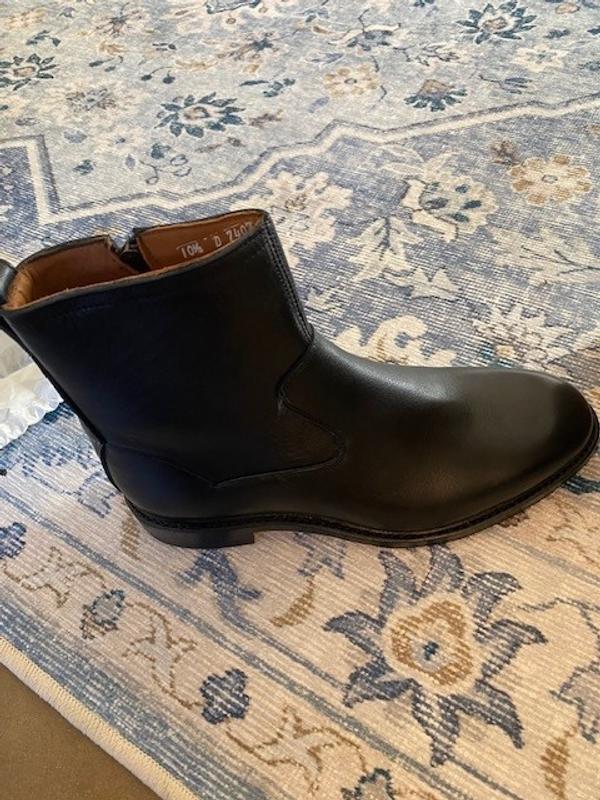 Customer photo for "Beautiful, high quality, stylish boot."