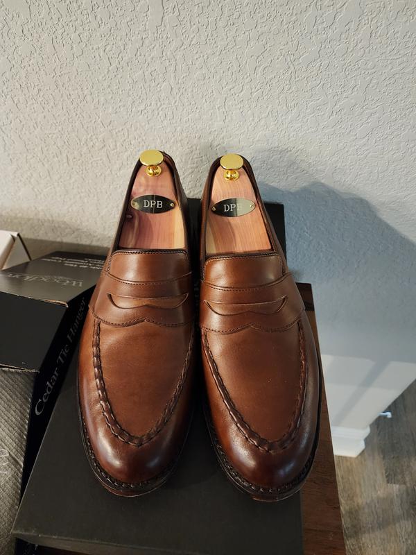 Randolph Spectator Penny Loafer Men's Loafers Allen Edmonds