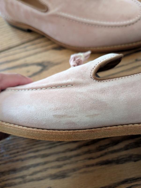 Customer photo for "Warped and stained on arrival"