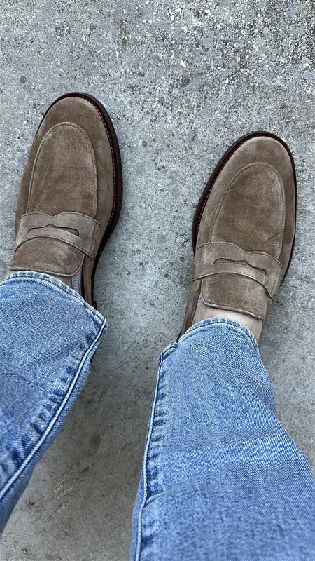 Customer photo for "Perfect Loafer Fit and Style"