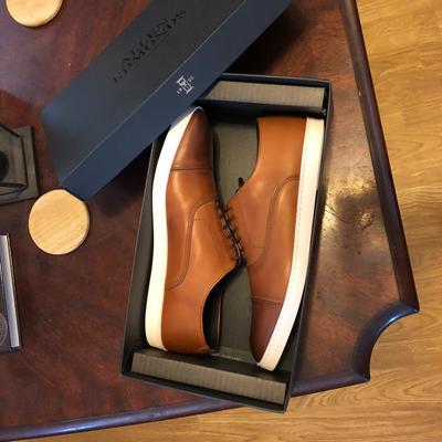 y/a  Fifth Avenue Cap-toe Oxford Dress Shoe with Dainite Sole