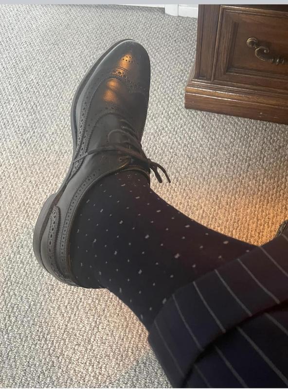 靴 Allen Edmonds MCALLISTER US8D black McAllister Wingtip Oxford Dress Shoe with Dainite Sole