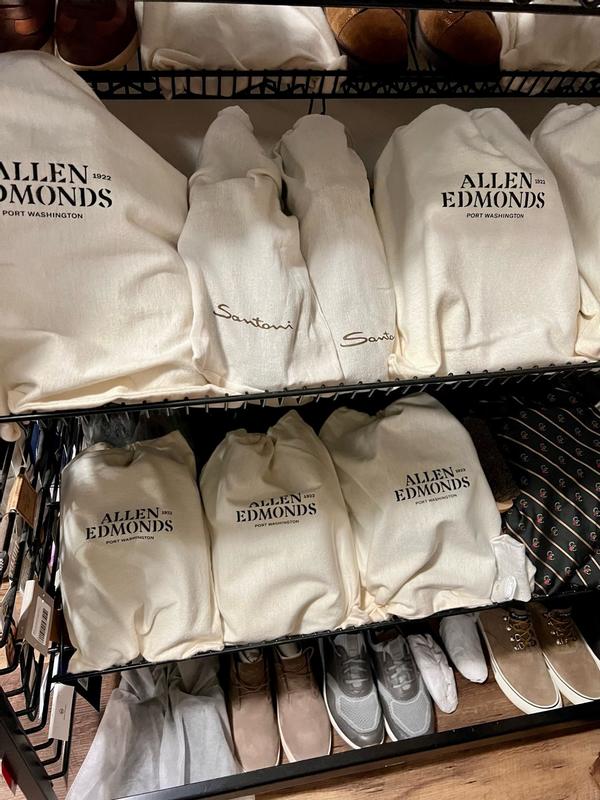 Allen edmonds dust bag on sale