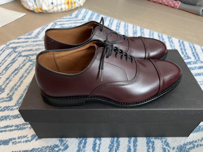 Customer photo for "Excellent Captoe Oxford"